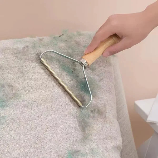 Portable Manual Hair Remover Coat Roller Hair Remover Double-sided Shaving Knife Pet Hair Cleaning Brush Sofa Shaving Ball Too