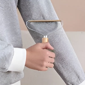 Portable Manual Hair Remover Coat Roller Hair Remover Double-sided Shaving Knife Pet Hair Cleaning Brush Sofa Shaving Ball Too