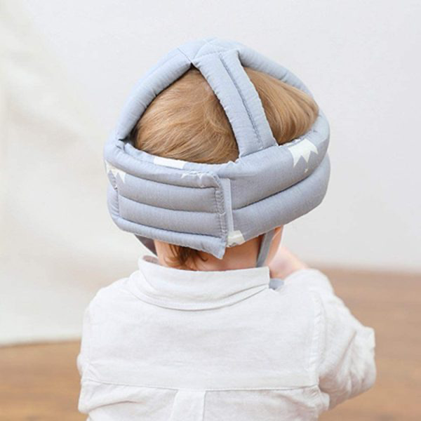 Baby Head Protector for Crawling – Safety Helmet & Walking Headgear + 360° U-Shaped Baby Toothbrush