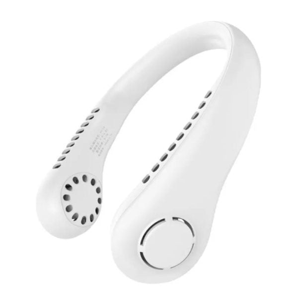 Portable Neck Fan Air Cooler & Purifier… Adjustable 3 Speed And Rechargeable 6 Hours Battery Timing